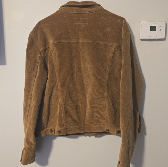 Time and Tru Women's Tan Corduroy Jacket Size XXXl   22  Fit Is Like A 20 GUC - Picture 3 of 3